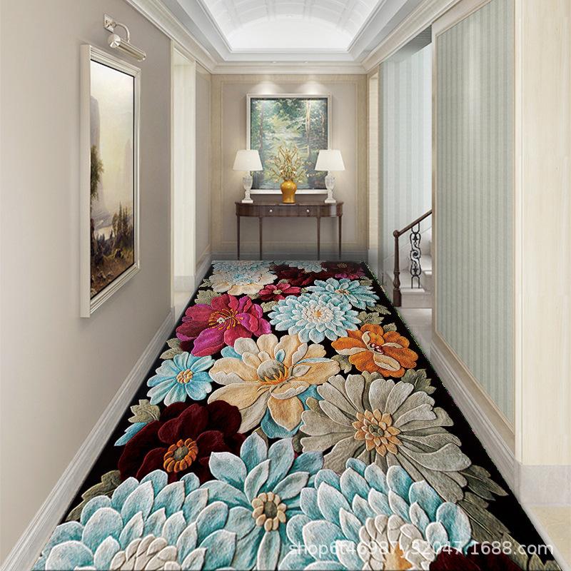 Corridor Carpet Entrance Door Mat Foyer Balcony Mat Hotel Anti Slip Mat