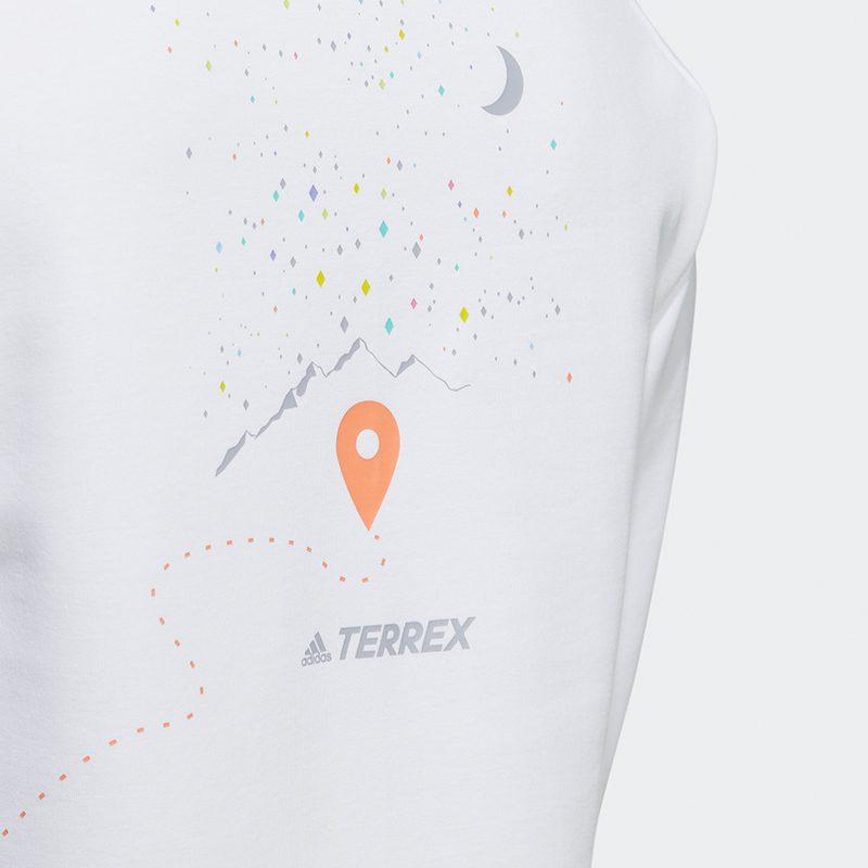 Adidas Sweatshirts Men's White Crew Neck Moderate Regular GN7572