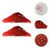 2 Pcs Mushroom Cap Plush Novelty Hat Funny Kids Hats Costume Dress Up Red Accessory Decor Headgear