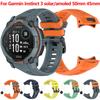 Silicone Strap for Garmin Instinct 3 Amoled 50mm 45mm Original Official Wristband for Garmin Instinct 3 Solar 45mm 50mm Strap