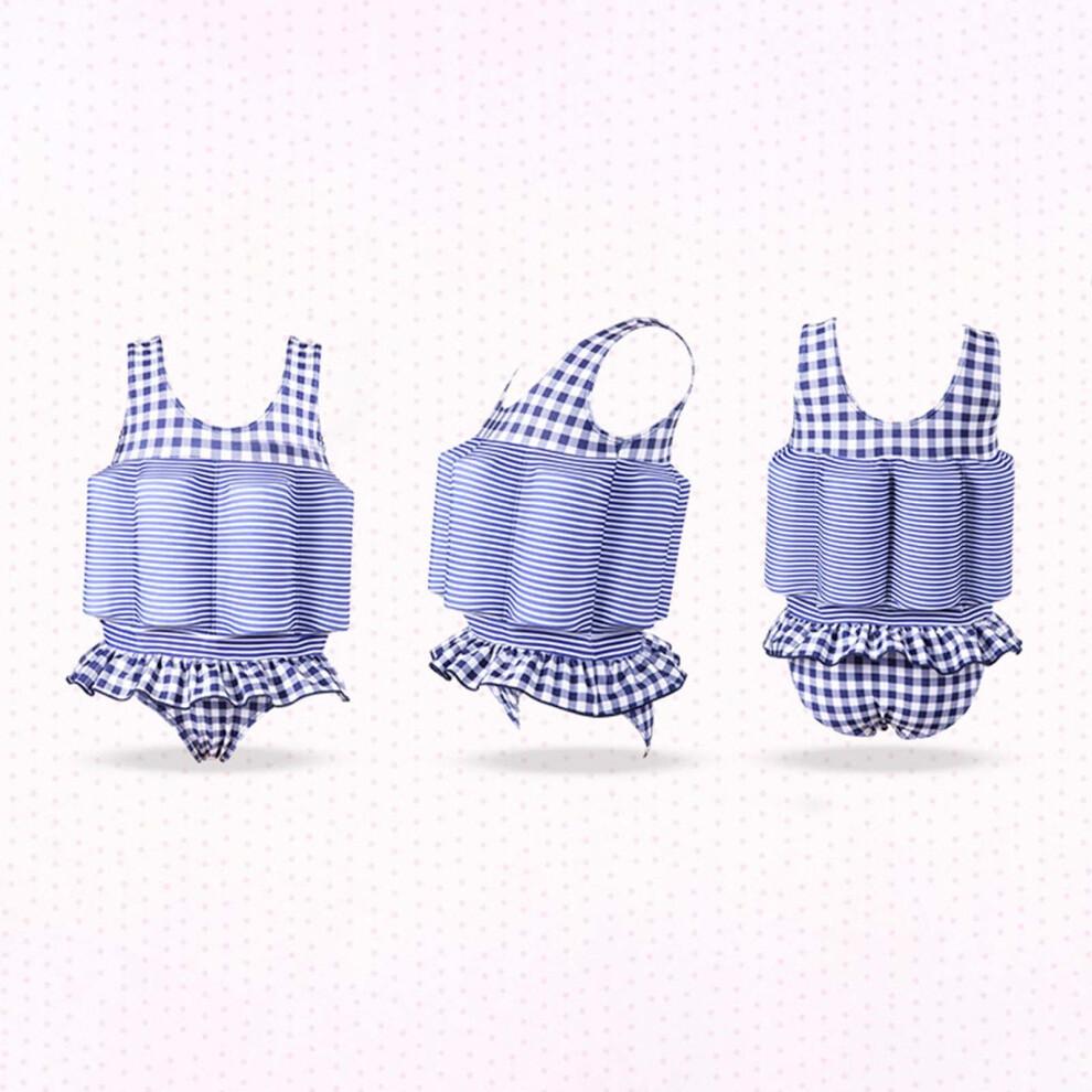 Girls Vest Swimsuit Children High Buoyancy Swimming Life Vest Jackets (1Y 8Y) Kids Beachwear Classic / 5-7Years