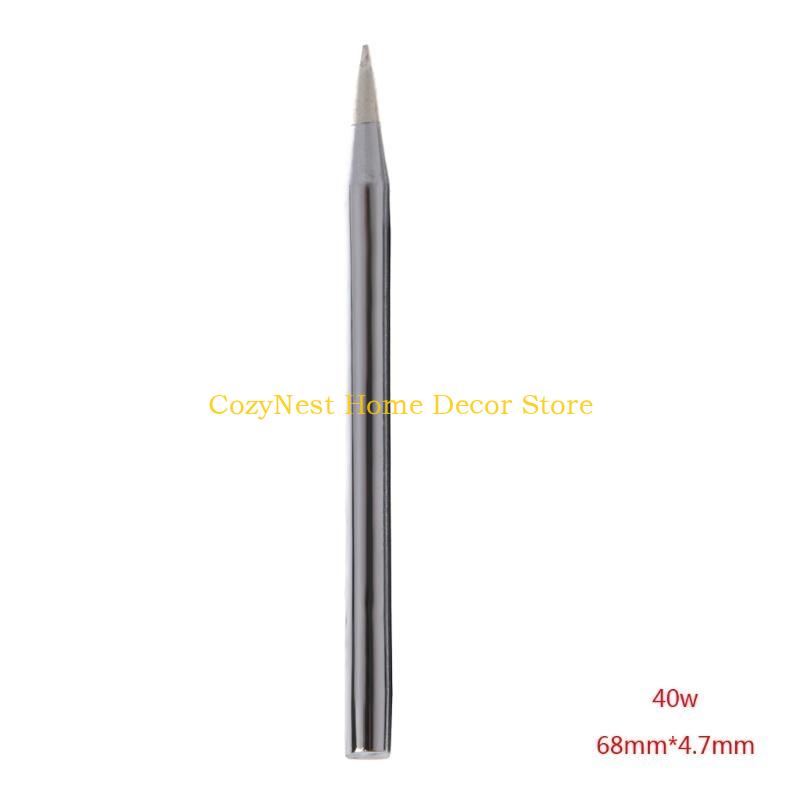 92MF 5 Pcs 40W Replacement Soldering Iron Tip Lead-Free Solder Tip