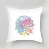 Cute Cartoon Printed Pattern Polyester Cushion Cover for Home Living Room Sofa Car Hotel Decoration Throw Pillow Pillowcase