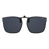 PARZIN Unisex Klapp-Sonnenbrille mit Polarisations-Clip-On