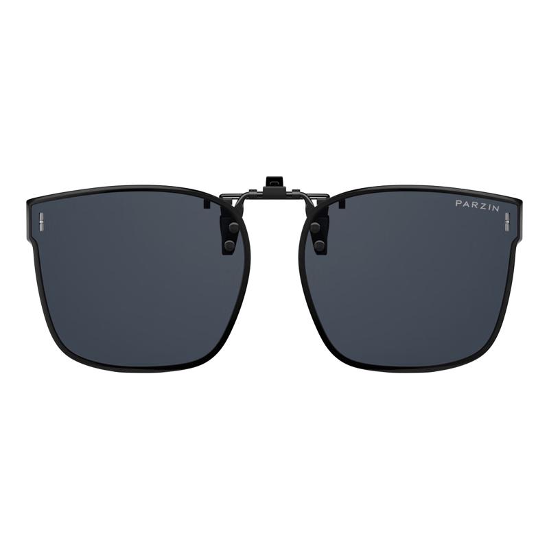 PARZIN Unisex Flip-up Polarized Clip-on Sunglasses