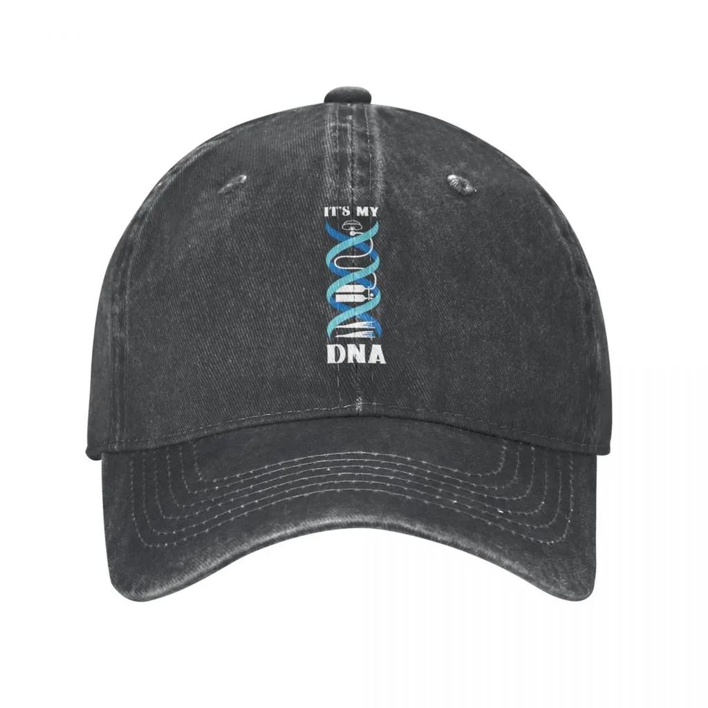 Diver It's My DNA Jeans Baseball Cap Snapback Sunhat Dad Scuba Diving Dive Cap Autumn Hip Hop Casquette