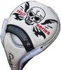 Golf Head Cover Magnetic Skull Driver 460cc (White/Black)