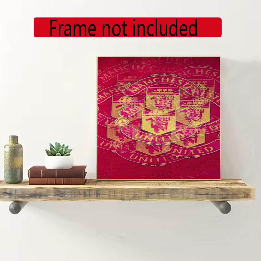 Manchester 5D Diy Diamond Paintings Mosaic Wall Round Diamond Art Painting Kits Embroidery Crystal Accessories Frameless