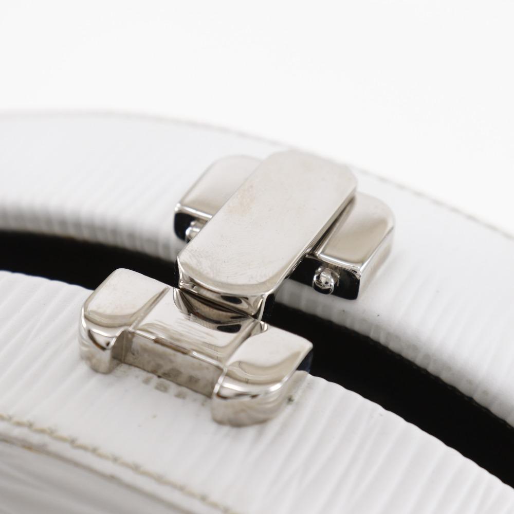 Fendi 2WAYShoulder Handbag Vintage White Calfskin Women Used