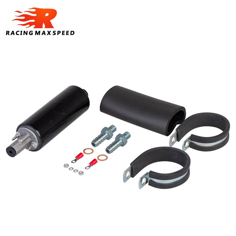 Universal GSL392 External High Flow Fuel Pump, 255LPH, High Pressure Inline Fuel Pump for Car, Truck, Performance Upgrade