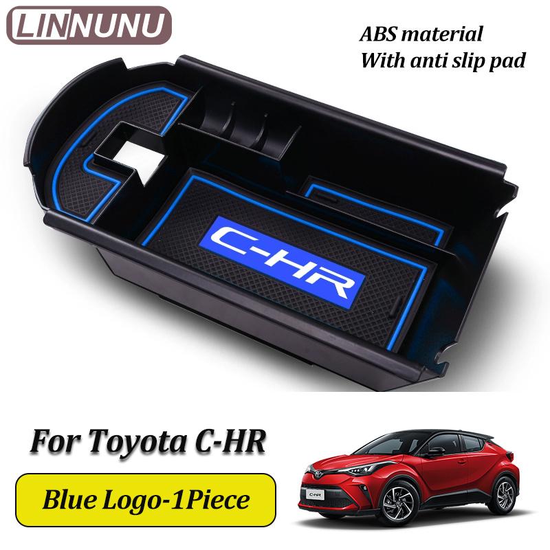 LINNUNU Pentru toyota chr Cutie cotieră auto Cutie de depozitare Capac C-HR 2016--2025 Accesorii interior auto Organizare depozitare 2024