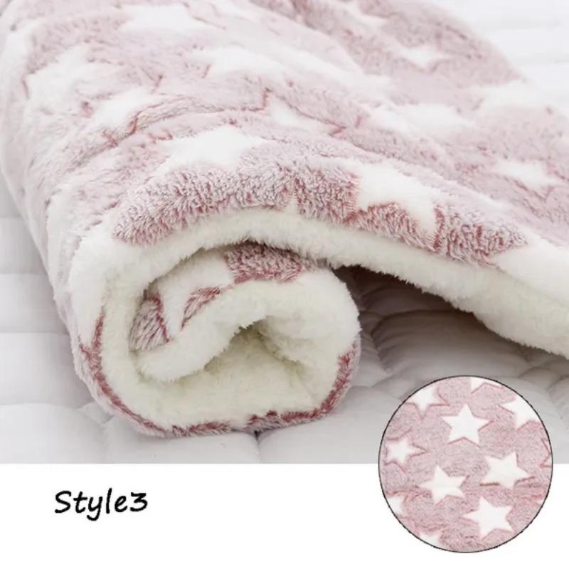 Weiche Flanell Verdickte Haustier Weiche Fleece Pad Haustier Decke Bett Matte für Welpen Hund Katze Sofa Kissen Hause Teppich Halten warme Schlaf Abdeckung