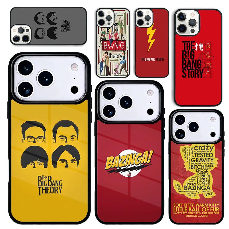 Capa Case for iPhone 17 Air 16 Pro Max 15 Plus 11 13 Mini 14 12 Back Phone Cover The Big Bang Theory