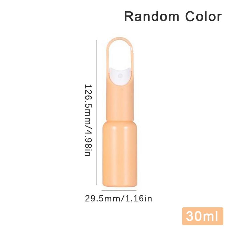 20/30ml Tragbare nachfüllbare Sprühflasche – Mini-Haken-Design für Reisen, Ideal für Parfüm, Handdesinfektionsmittel oder Alkohol