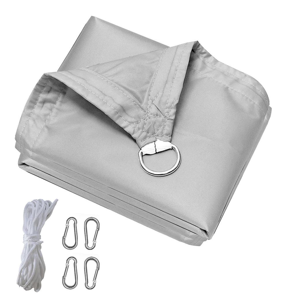 Chen Yang Xiaoten Waterproof Rain Blackout Netting for Outdoor and Privacy 401D Polyester Easy Includes Metal Buckles On All Four Corners Sunshade,