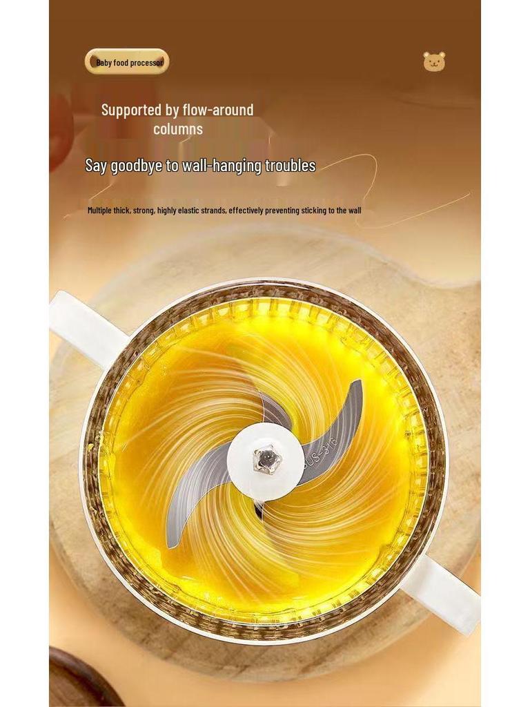Popular Baby Food Processor: Electric Multifunctional Grinder & Blender for Homemade Purees