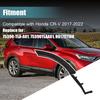 GXARTS Door Flare Molding Trim Rear Right Side 75390TLAA01 Compatible with Honda CRV 2017 2018 2019 2020 2021 2022 Door Side Wheel Molding Trim Rear