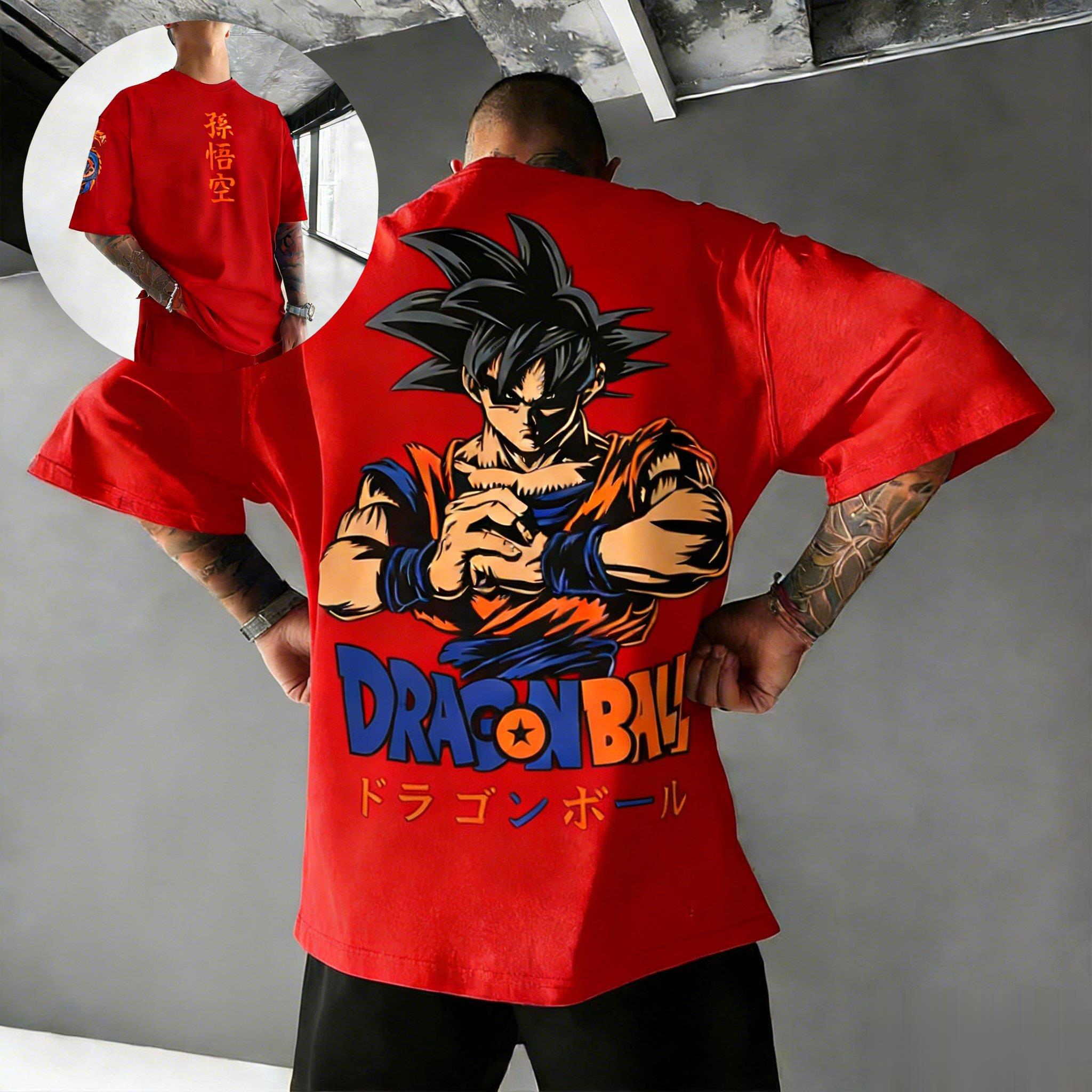 

Dragon Ball Z Goku Graphic T Shirt Men Women Anime Print oversized Cotton Short Sleeve Tee 2026 Summer Y2k Streetwear Casual Top S