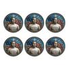 1/2/3/4/5/6Pcs Freedom Liberty Challenge Coin American Flag Keepsake Coin Collectible Souvenir Memorial Badge Veterans