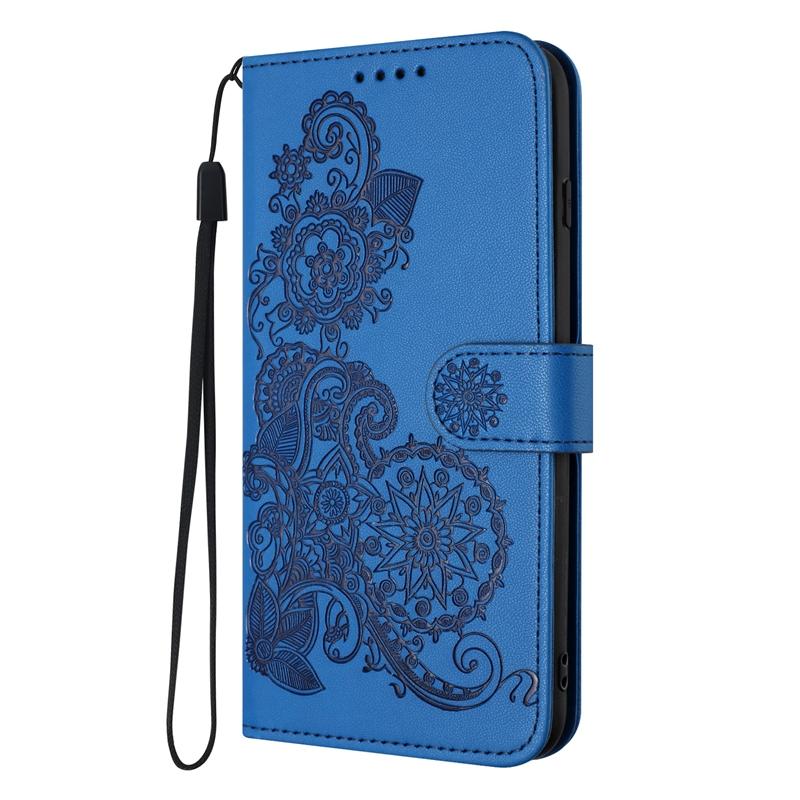 A51 A50 A30S Case Paisley Leather Wallet Case on For Samsung Galaxy A51 A71 A31 A41 A30S A10 A50 A20 A40 A70 A20E Phone Cover