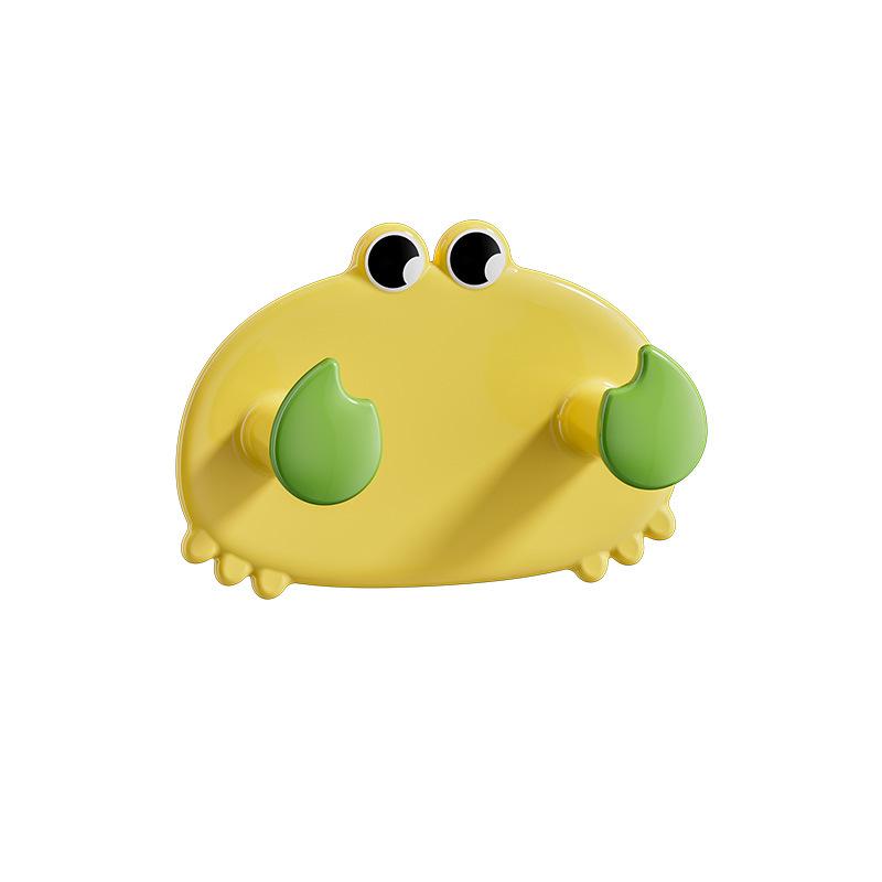 1/3 Stück Cartoon Krabbenförmige Wandhaken Starke Klebehaken Haken Für Küche Badezimmer Wohnheimzimmer Dekor Aufbewahrungshaken