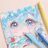 4/6/16/24/36/54/72 Color Flash Effects Painting Pen Set High-value Large-capacity Marking Painting Pen