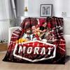 Colombia MORAT Band Poster Printed Blanket, Throw Blankets,for Sofa Bed Office Car, Brithday Gift