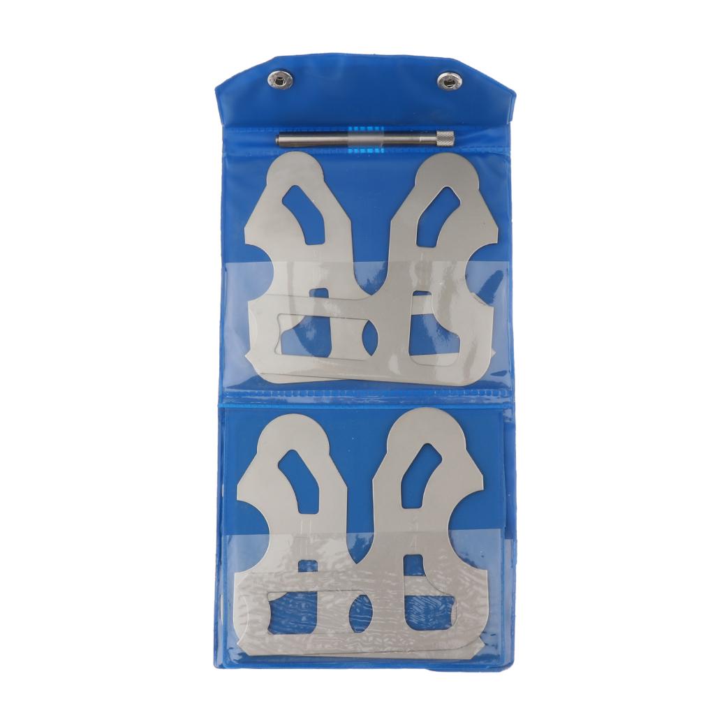 Buy Steel Angle Gage Set Inspection Gauge Machinist Tool 8pcs 9/161 at affordable prices — free