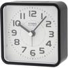 Casio Alarm Clock, Radio-Controlled, Black, Analog, Nighttime Second Hand Stop, Snooze, Light, TQ...