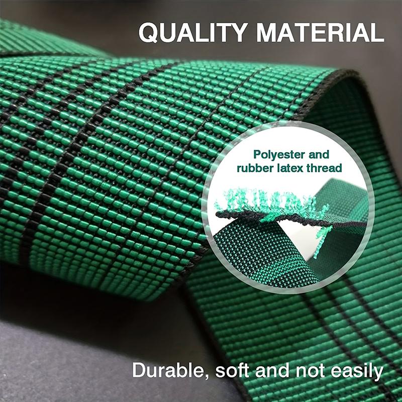 1PC Upholstery Elastic Cord Green Furniture Elastic Straps Heavy Duty Sofa Support Strapping Elastic Webbing