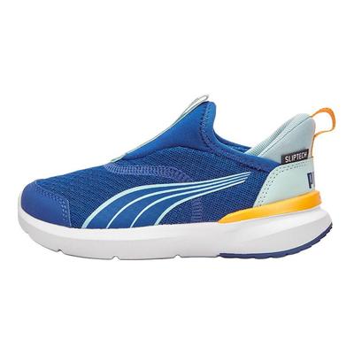 Kruz Profoam Slip Stoff Auf PS Trendig Bequem Niedrige Laufschuhe Kinder Sneaker Blau 310250-09