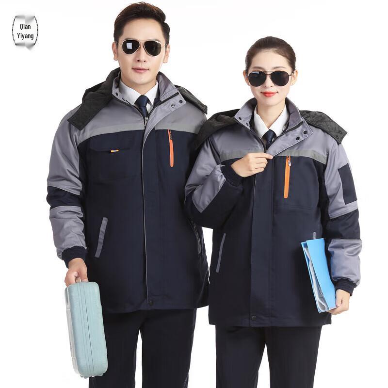 

QIANYIYANG Зимний утепленный рабочий костюм 160