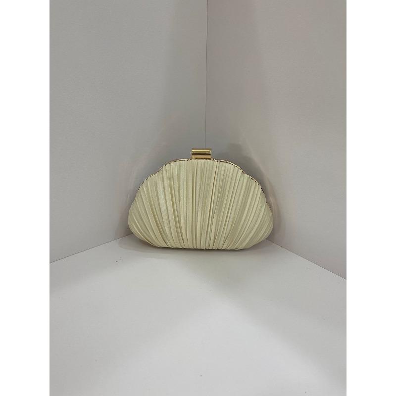 

New creative shell dinner bag pleated clutch bag new dress evening bag fashion cheongsam banquet bag