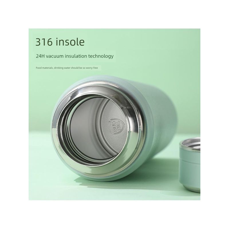Tea water separation thermos cup 316 food grade large capacity thermos cup portable stainless steel large diameter thermal insulation Cup