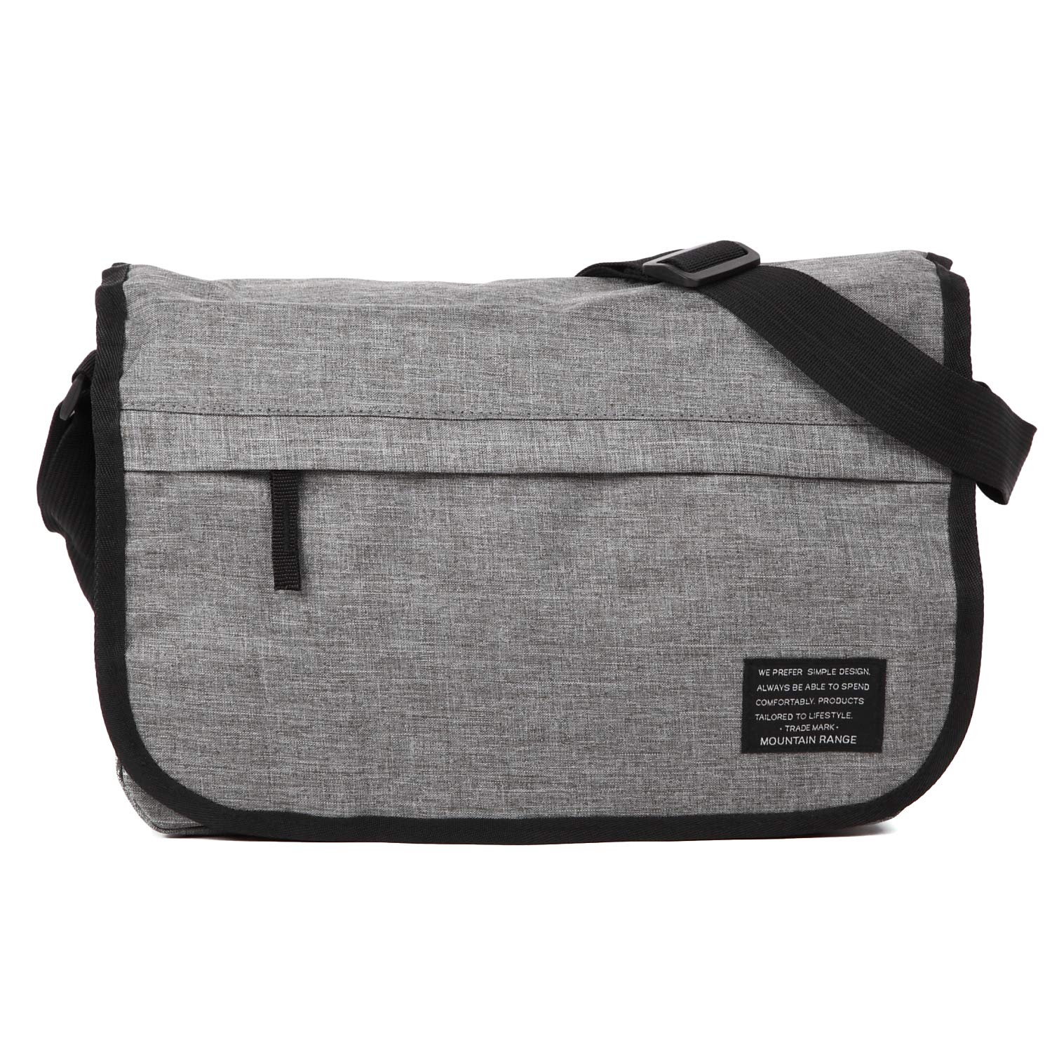 

BB Field Messenger Shoulder A4 Size Shoulder 0803 Bag, Storage, Strap, (Gray) сірий колір