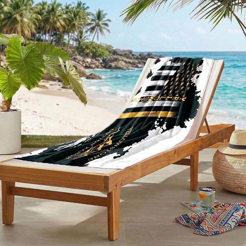 Denim Yellowstone Fashion Beach Towel: Ideal for Summer Adventures Soft, absorbent and quick drying suitable for swimming and bathing