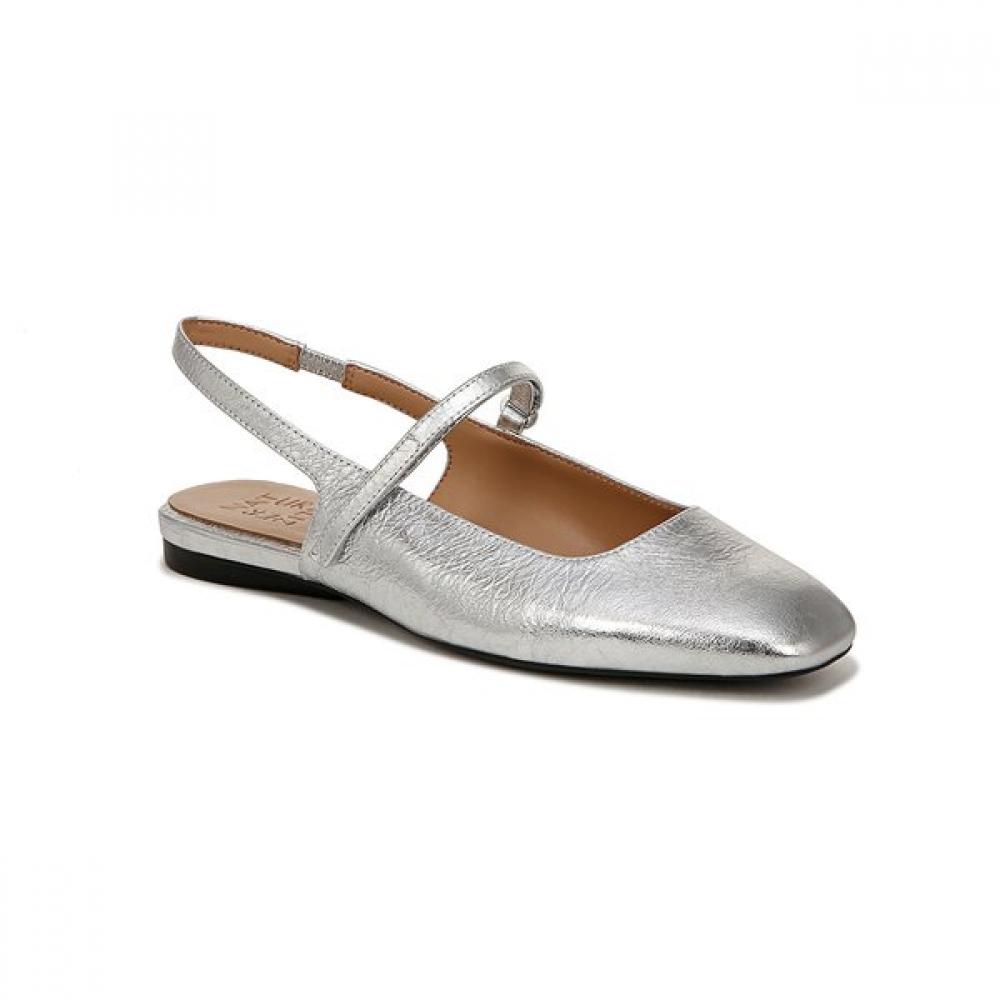 naturalizer Women S Comfort Daily Slingback Coni Silver 8nt0976S7r