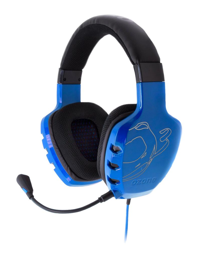 Ozone Rage ST Gaming Headset Blue OZRAGESTB