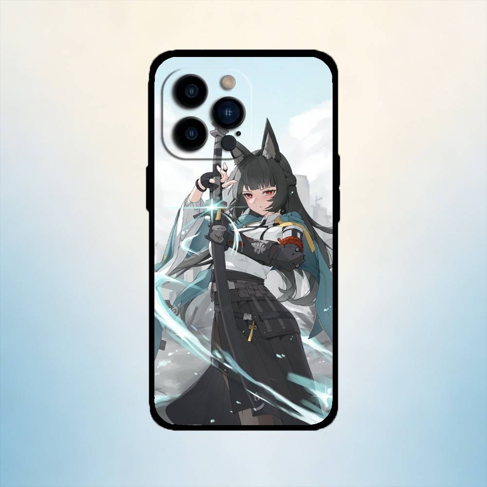 

AAA Zenless Zone Zero Miyabi Hoshimi Phone Case For iPhone 17,16,15,14,13,12,11 Plus,Pro Max,XS,Soft Silicone Black Cover iPhone13