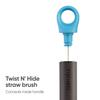 Owala Water Bottle Straw Cleaning One Smoky Blue 2-in-1 Brush, Size, (C04745)