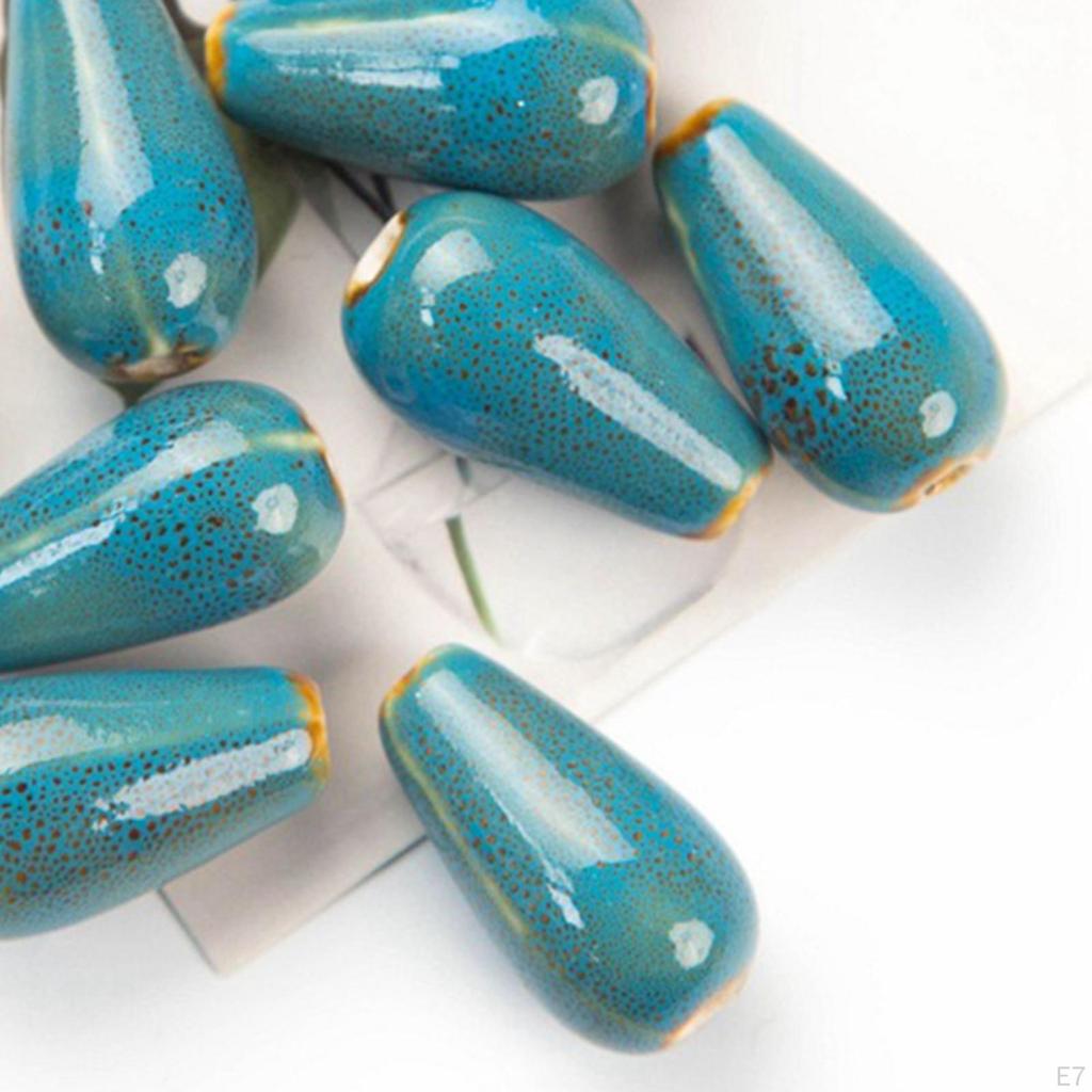Ceramic Beads Shape Charm Set