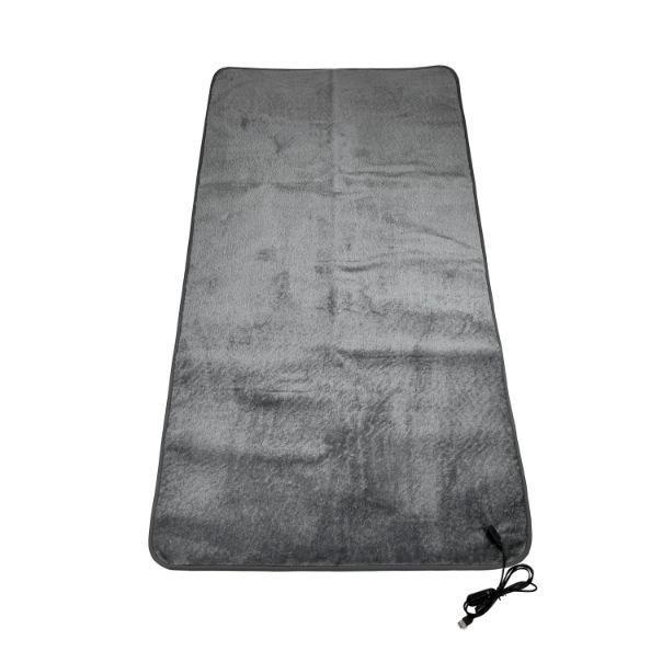 5V USB Electric Blanket: Portable, Adjustable Temperature, Single-Person Heating Mattress for Dorms and Camping.