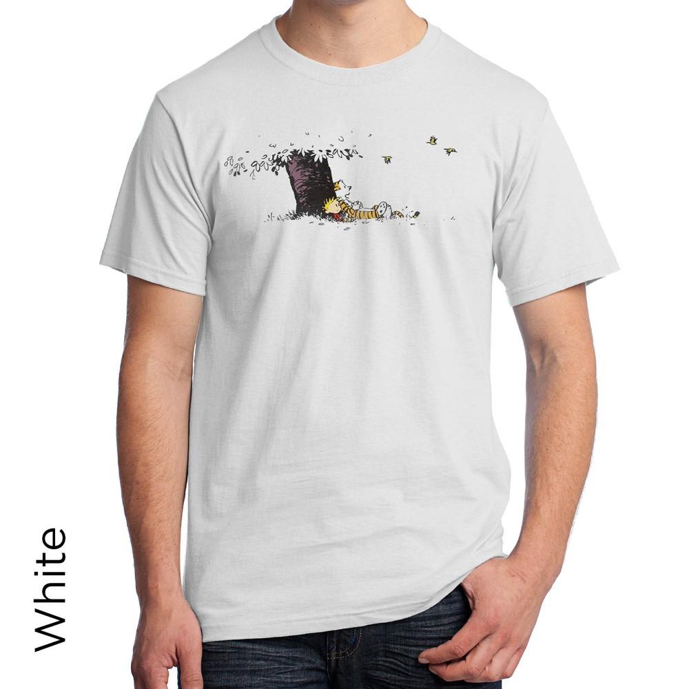 

Футболка з коміксом Кельвіна та Гоббса, смішна, класична, old school, з бірками, 84 XL