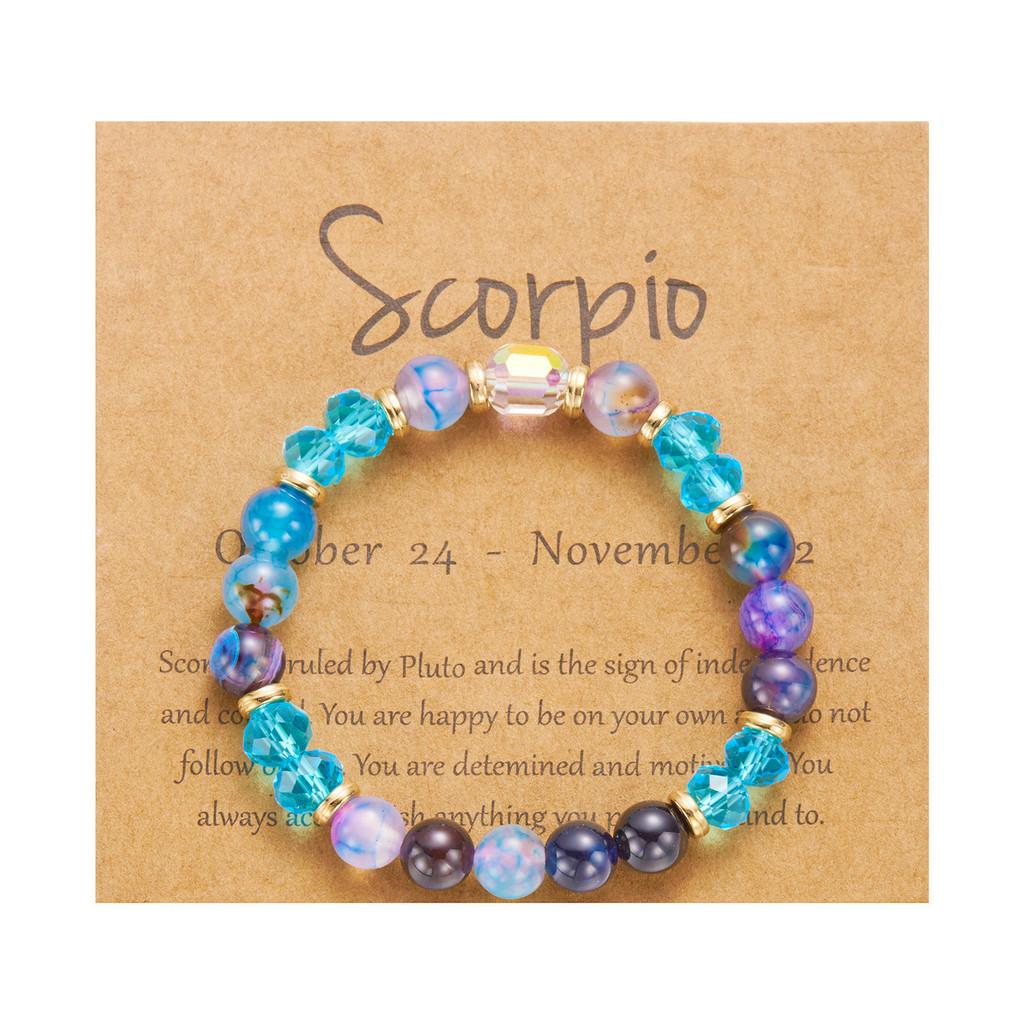Constellation Handmade Stone Beaded Bracelets For Summer Gift Ideas
