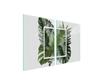 Glass Protective Plate for Stove 2x45x52 Leaf