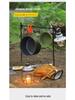 Portable Camping Cookware Set for 2-3 People - Includes Cookware, Teapot, and Utensils (DS-308)