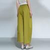 Women's Loose Fit Wide-Leg Cropped Pants