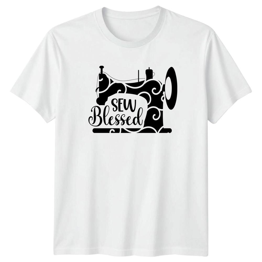 Sew Blessed Unisexs TShirt Quilting Sewing Mothers Day Gift For Her S