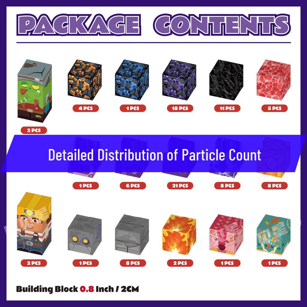 Mine Cave Magnetic Building Blocks: Aobei Star Toy for Children