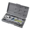 46-Piece Socket Wrench and Screwdriver Ratchet Set for Auto Repair